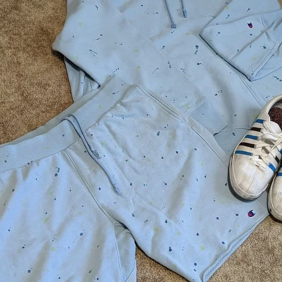 Champion Reverse Weave Paint Splatter Shorts - Picture 4 of 5